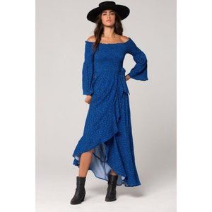 Band of Gypsies Bali Off The Shoulder Maxi Dress